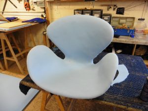 Reupholster Swan , Hill Upholstery & Design