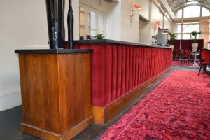 Royal Opera House, bar front, Hill Upholstery & Design