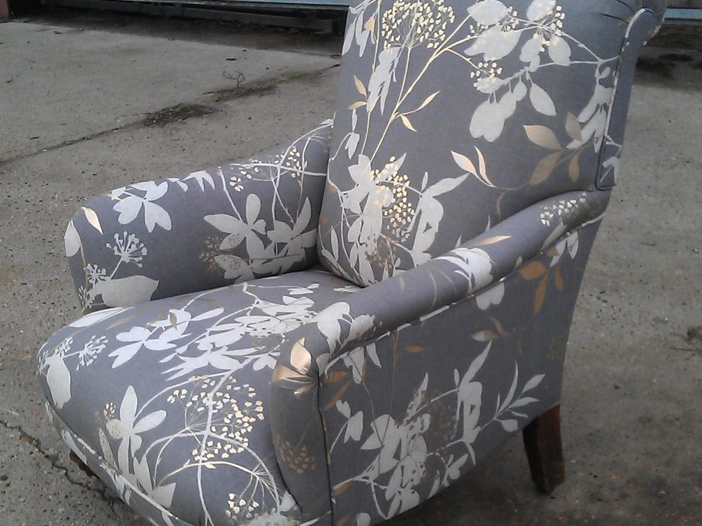 Hill Upholstery & Design Essex chair reupholstery