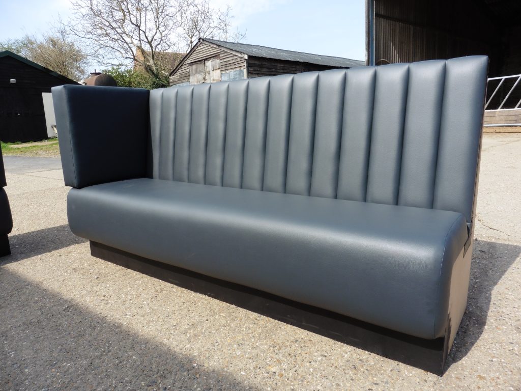 Bespoke upholstered banquette seating