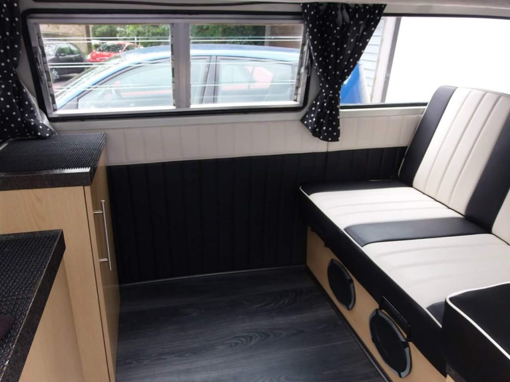 VW Campavan Interiors Reupholstered London