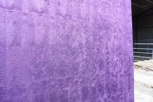 Upholstered headboard Osborne & Little upholstery fabric