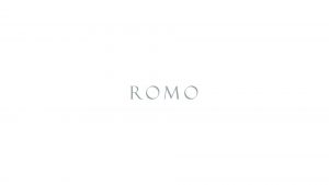 RRomo upholstery fabric logo