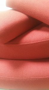 theatre seat reupholstery for Natural History Museum upholstered using fabric from Camira Hill Upholstery & Design Essex and London