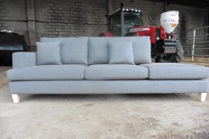 Custom made sofa with tractor