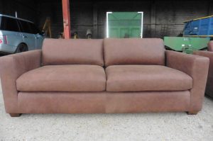Reupholstered sofa Hill sofa reupholstery