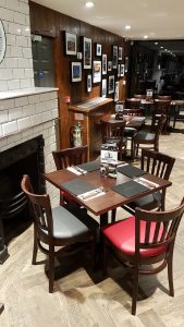 upholstered restaurant seating Hill Upholstery & Design Essex