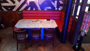 Upholstered restaurant seating Essex and London Hill Upholstery & Design
