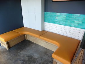 Restaurant seating Upholstery Essex Hill Upholstery & Design