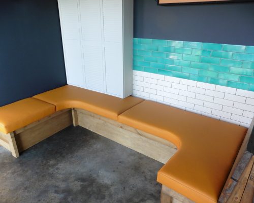 Restaurant seating Upholstery Essex Hill Upholstery & Design