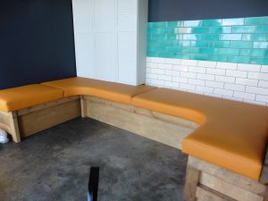 Oyster Creek Kitchen restaurant seating