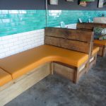 Oyster Creek upholstered restaurant seating