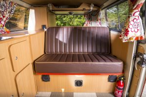 VW camper van reupholstery by Hill Design & Upholstery