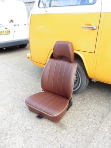 2VW reupholstery seat leather hill upholstery