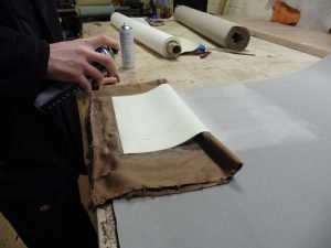 VW Camper Van reupholstery hill upholstery