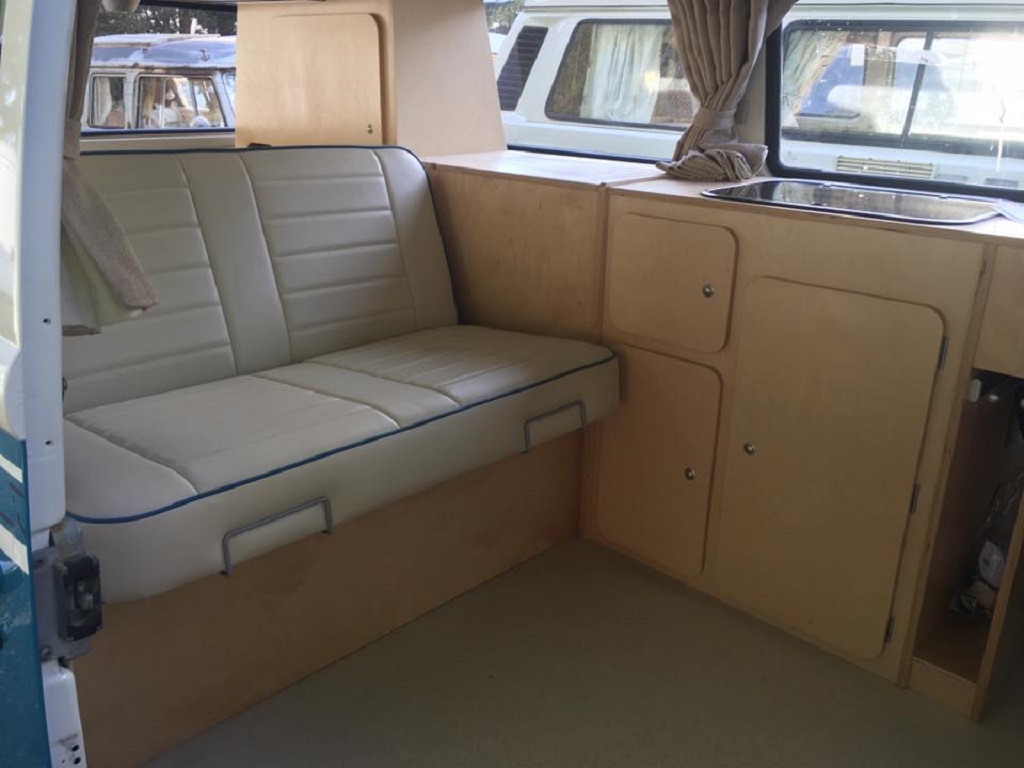 VW Campervan reupholster interiors 2