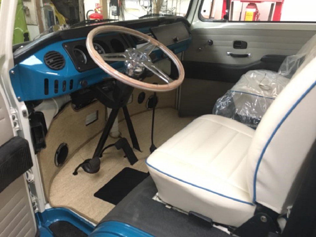 VW Campervan reupholster interiors 2
