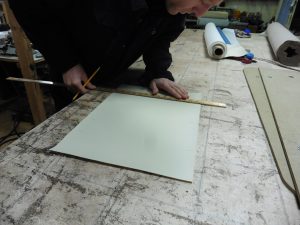 VW reupholstery measuring pattern 2 hill upholstery