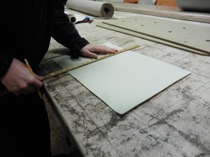 VW reupholstery measuring pattern 4 hill upholstery