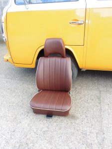 VW reupholstery seat hill upholstery