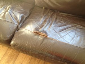 upholstery repair leatyher sofa Hill Upholstery & Design Essex
