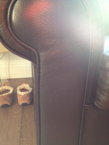 Sofa repairs leather sofa Hill Upholstery & Design Essex