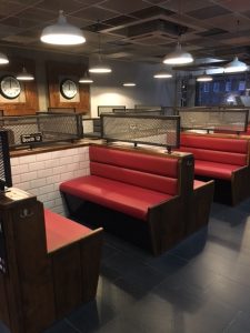 Restaurant seating upholstery Norfolk Hill Upholstery & Design Essex