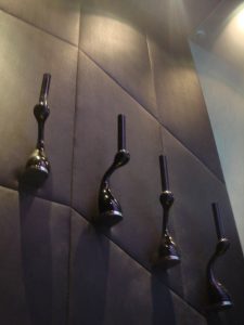 Jalouse Nightclub London upholstered walls walling Hill Upholstery & Design Essex