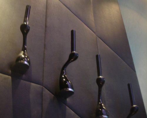 Jalouse Nightclub London upholstered walls walling Hill Upholstery & Design Essex