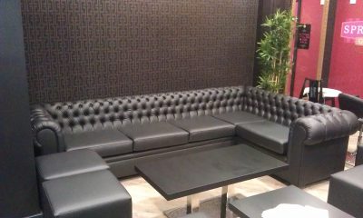 New restaurant seating Hill Upholstery & Design Essex