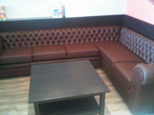 New restaurant seating Hill Upholstery & Design Essex