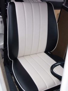 VW campervan reupholstery driver's seat Hill Upholstery & Design Essex