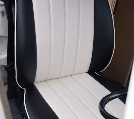 VW campervan reupholstery driver's seat Hill Upholstery & Design Essex