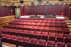 Theatre upholstery auditorium upholstery recover Hampton Hill theatre London upholsterer (9)