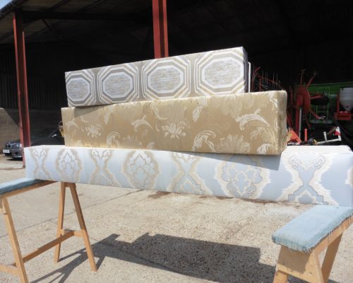 Upholstered pelmets, Basildon - Hill Upholstery & Design