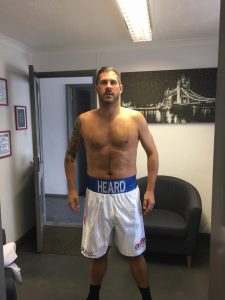 Charity boxing match Anthony Heard Chelmsford - Hill Upholstery & Design