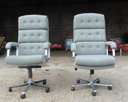 Office chair reupholster - Hill Upholstery & Design, Upholsterers Essex