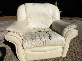 Leather suite refurbish recover reupholster - Hill Upholstery & Design, Upholsterers in Essex