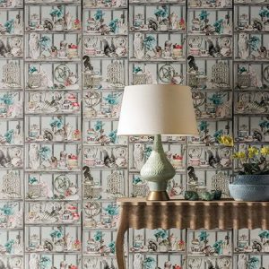Osborne and Little curio_wp contract wallpaper suppliers Essex Hill Upholstery and Design