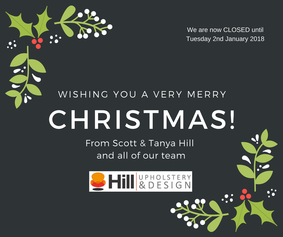 Merry Christmas Hill Upholstery & Design Christmas openng hours