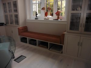Window seat cushion made to measure Hill Upholstery & Design