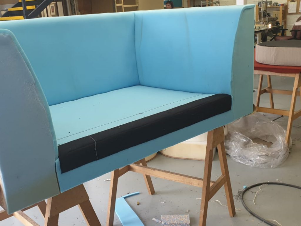 Custom made sofa Hill Upholstery & Design London Essex