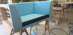 Custom made sofa Hill Upholstery & Design London Essex