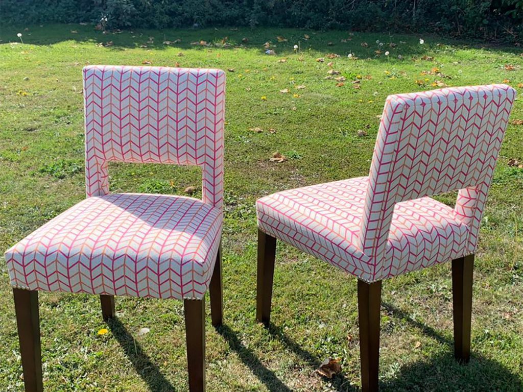 Bespoke Reupholstered Dining Chairs 01 Hill Upholstery