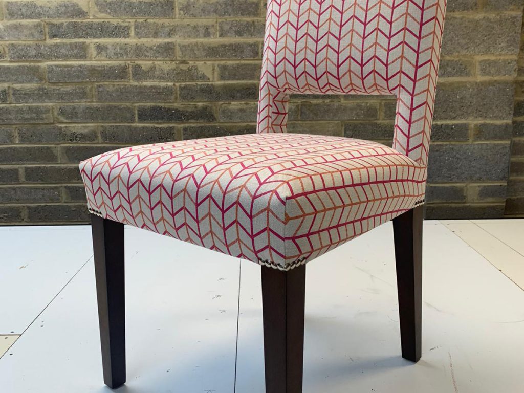 Bespoke Reupholstered Dining Chairs 04 Hill Upholstery