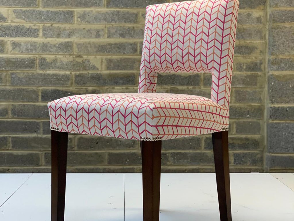 Bespoke Reupholstered Dining Chairs 05 Hill Upholstery