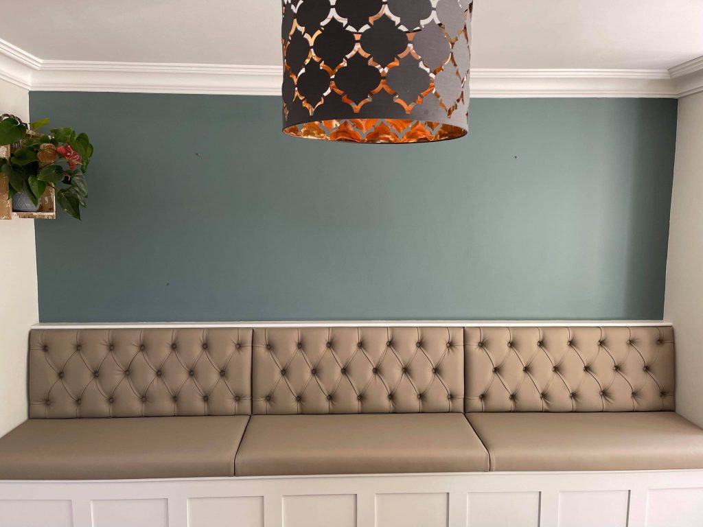 bespoke kitchen banquette seating