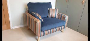 nursery chair reupholstery
