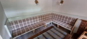 pub corner seating reupholstery essex