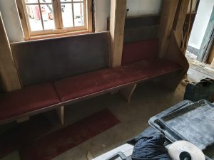 Pub seating reupholstery Essex